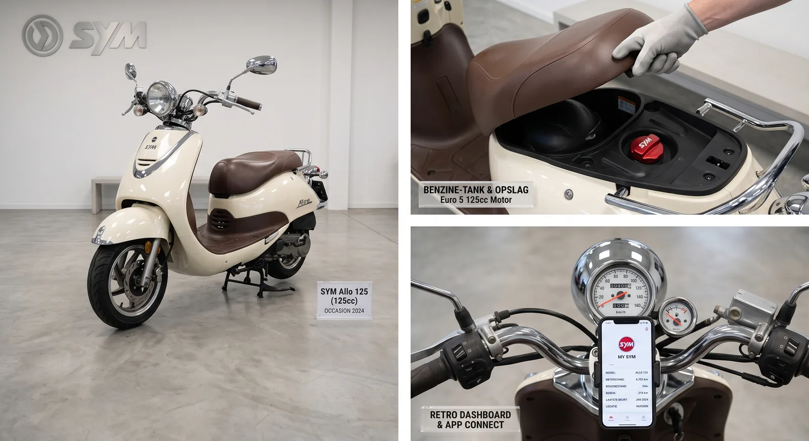 SYM Allo 125 benzinescooter